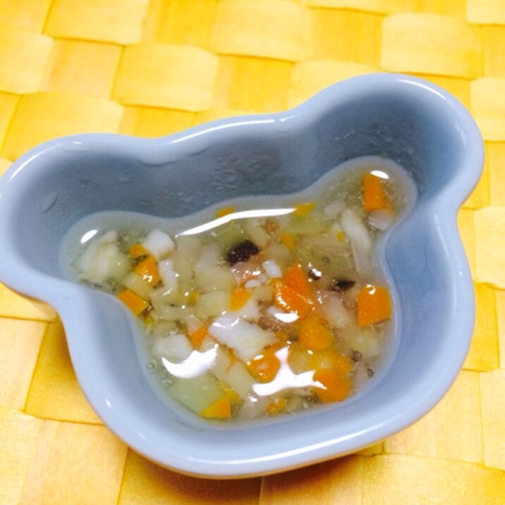 【離乳食 中期】♡野菜とカレイのとろみスープ♡